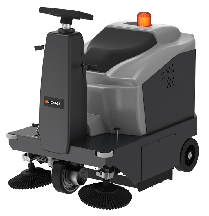 HERE IS THE NEW CSW 1050 EVO PROFESSIONAL SWEEPER BY COMET