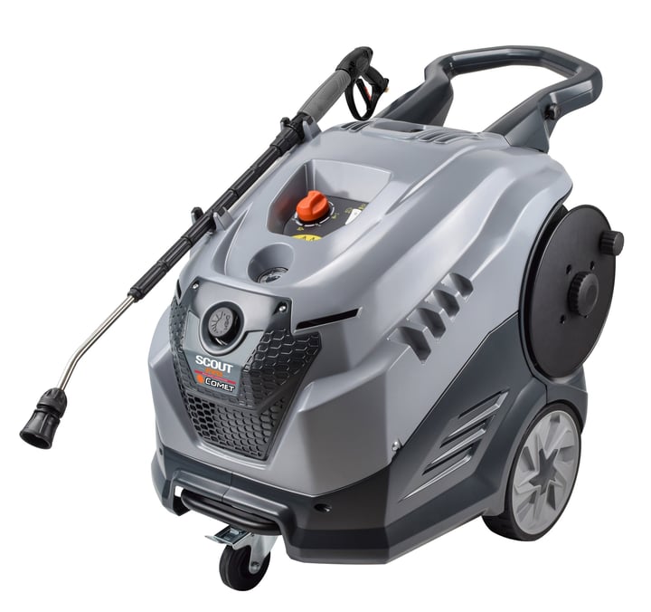 THE NEW SCOUT SEMI-PROFESSIONAL PRESSURE WASHER BY COMET